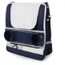 REAL Rollkühlbox 34.00x27.9x35.1 Cm, White / blue, One Size