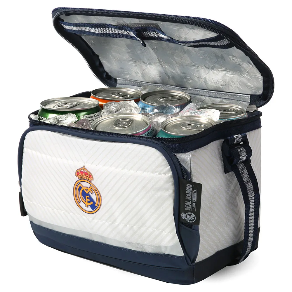 REAL Ultimate Weiche Tragbare Kühlbox 24.13x16.51x16.51 Cm, White / blue, One Size REAL Ultimate Weiche Tragbare Kühlbox 24.13x16.51x16.51 Cm, White / blue, One Size