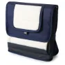 REAL Weiche Tragbare Kühlbox 29.5x22.0x27.5 Cm, White / blue, One Size