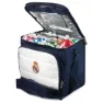 REAL Weiche Tragbare Kühlbox 29.5x22.0x27.5 Cm, White / blue, One Size