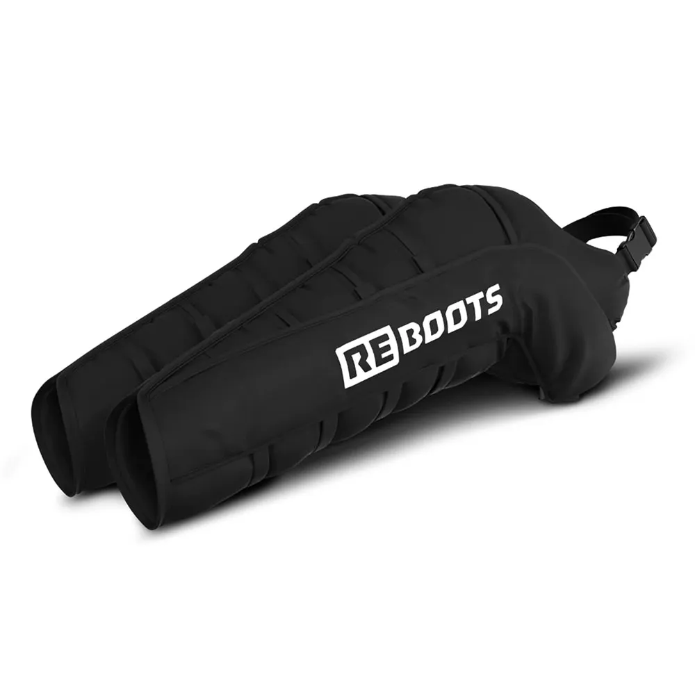 Reboots Go/one Lite 6 Chambers Pressotherapie-armmanschette Ohne Gerät 2 Einheiten, Black, One Size