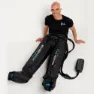 Recovery Plus Rp 8.0 Pro Bluetooth Packstiefel Pressotherapie, Black, Height 155-195cm