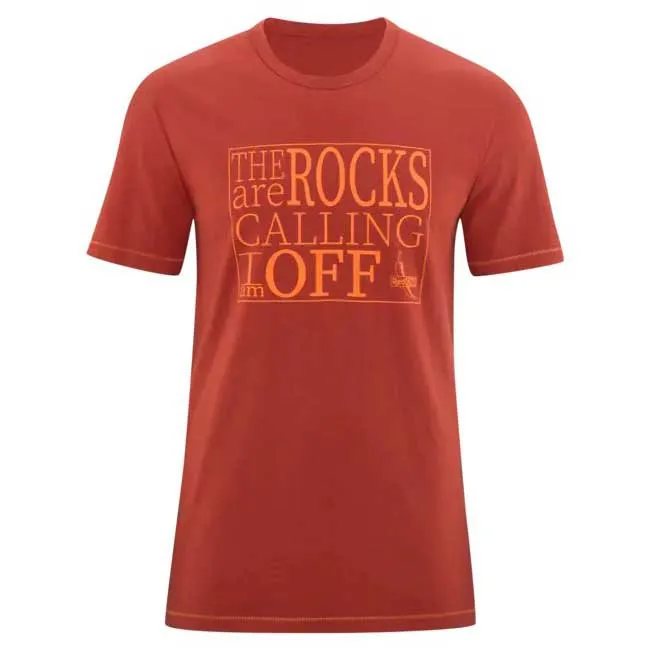 Red Chili Satori Ii Kurzarm-t-shirt, Red wood