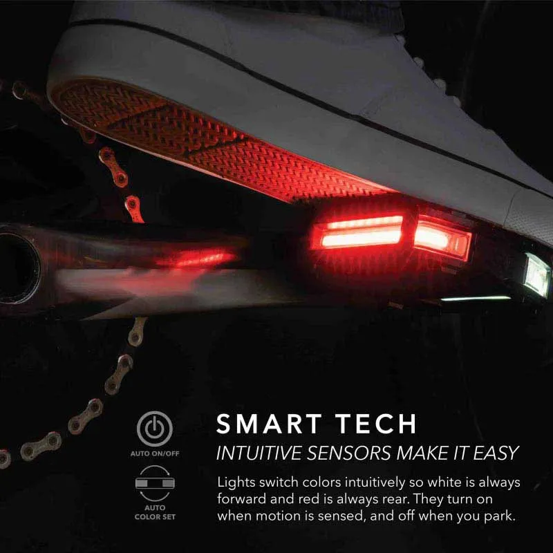 Redshift Arclight Pedale, Black / red, One Size Redshift Arclight Pedale, Black / red, One Size