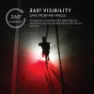 Redshift Arclight Pedale, Black / red, One Size