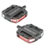 Redshift Arclight Pedale, Black / red, One Size