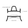 Redshift Kitchen Sink 25º Flare Lenker, Black, 31.8mm, 410mm