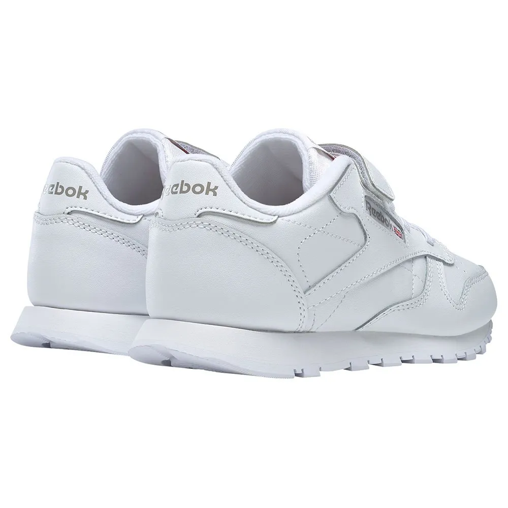 Reebok Leather 1v Velcro Sportschuhe, White / carbon / vector blue, EU 31 1/2 Reebok Leather 1v Velcro Sportschuhe, White / carbon / vector blue, EU 31 1/2