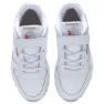 Reebok Leather 1v Velcro Sportschuhe, White / carbon / vector blue, EU 31 1/2