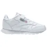 Reebok Leather 1v Velcro Sportschuhe, White / carbon / vector blue, EU 31 1/2