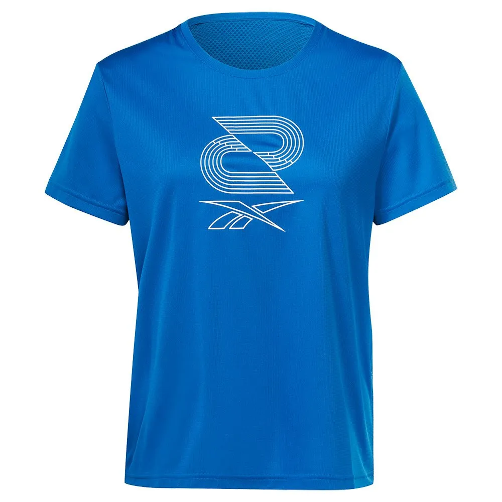 Reebok Speedwick Graphic Kurzarm-t-shirt female, Vector blue Reebok Speedwick Graphic Kurzarm-t-shirt female, Vector blue