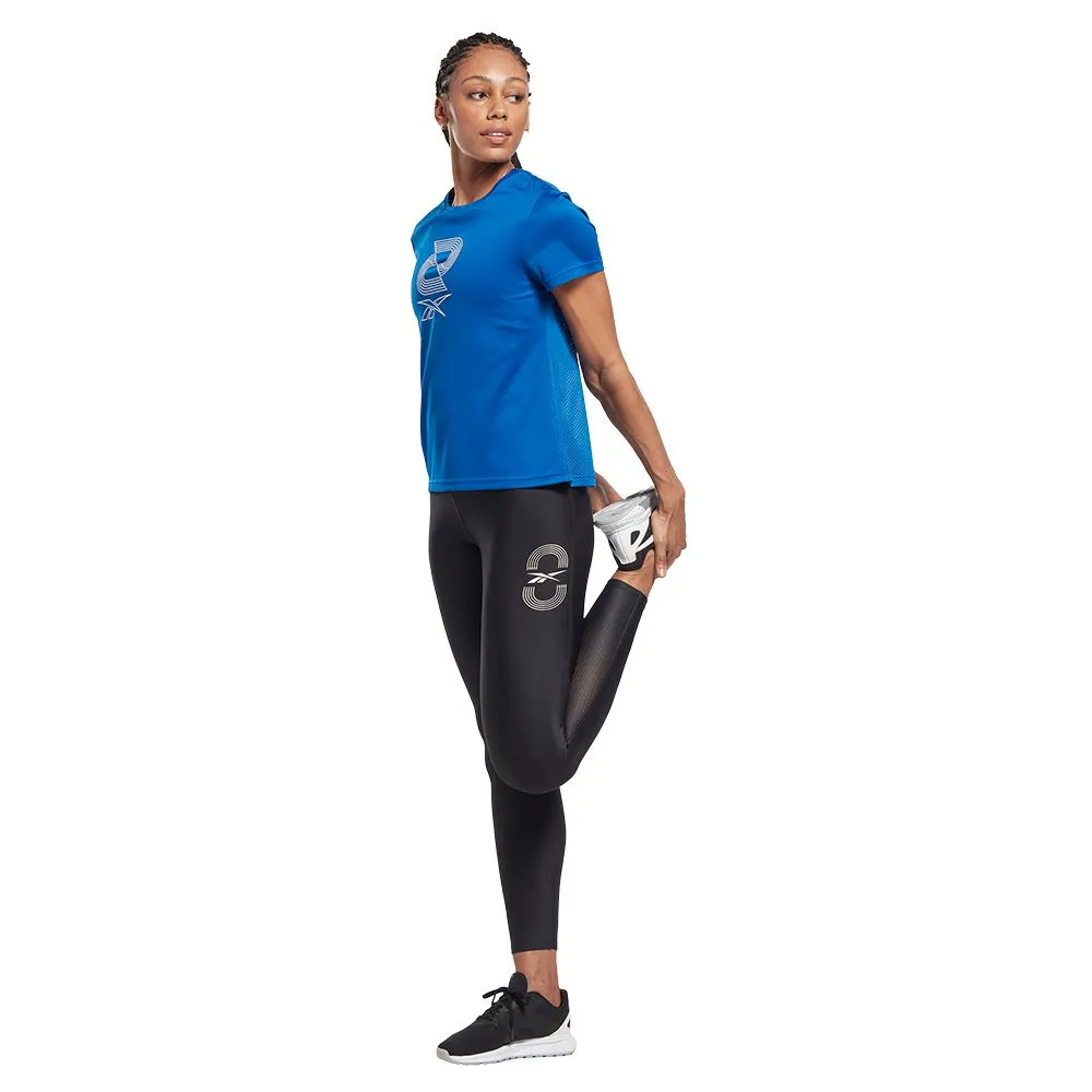 Reebok Speedwick Graphic Kurzarm-t-shirt female, Vector blue Reebok Speedwick Graphic Kurzarm-t-shirt female, Vector blue