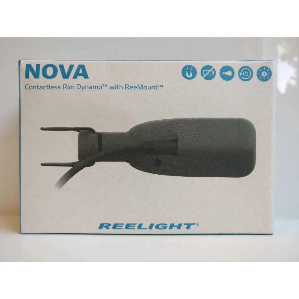 Reelight Dynamo Nova, Black, One Size Reelight Dynamo Nova, Black, One Size