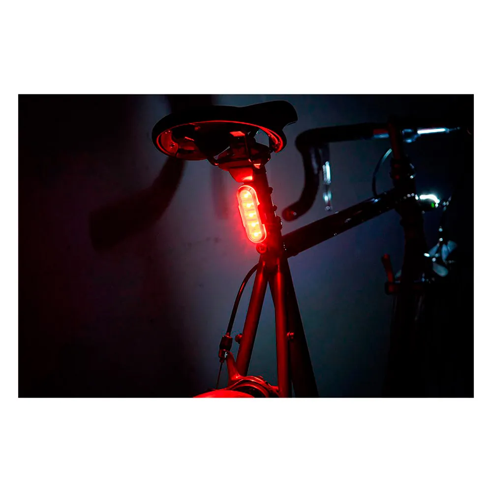 Reelight Stadium Rechargeable Lichtset, Black, 120/30 Lumina