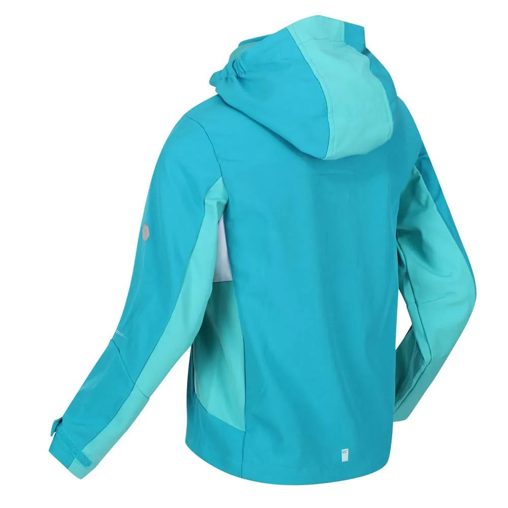 Regatta Acidity V Softshelljacke, Enamel / turquoise, 3-4Y Regatta Acidity V Softshelljacke, Enamel / turquoise, 3-4Y