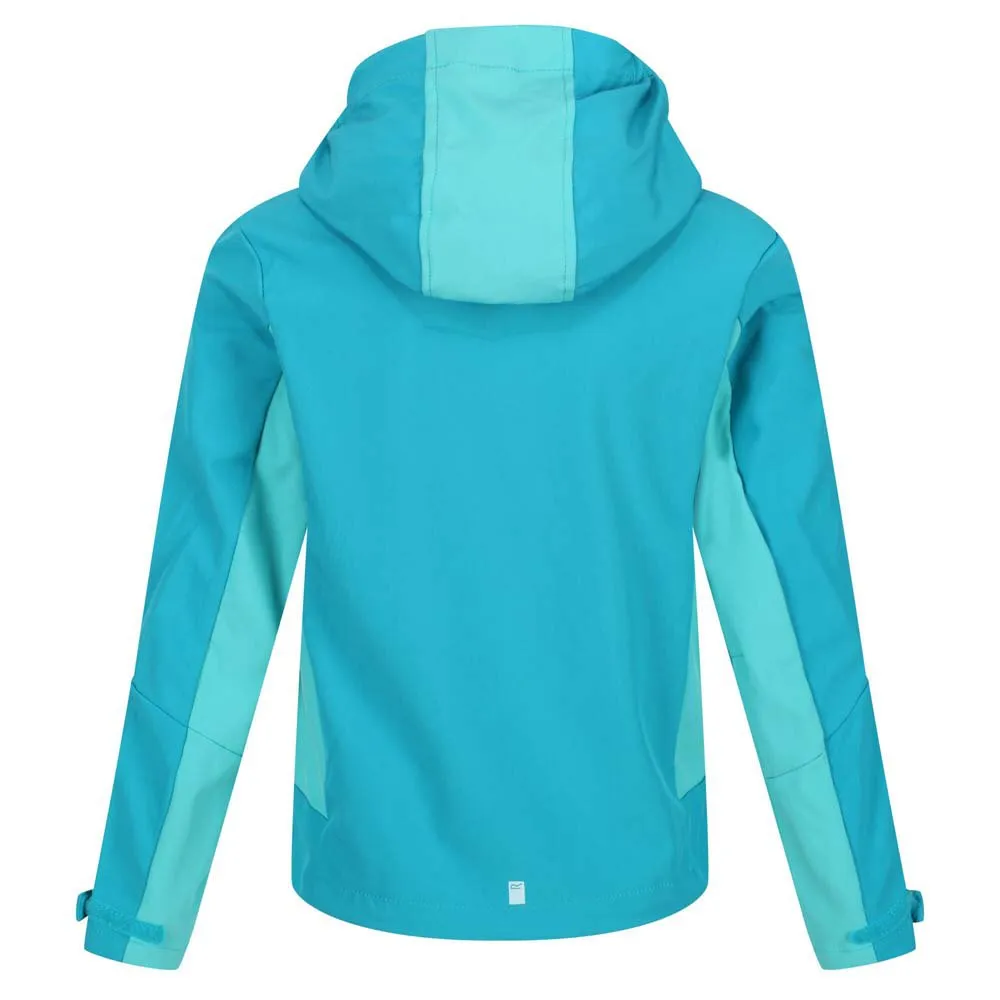 Regatta Acidity V Softshelljacke, Enamel / turquoise, 3-4Y Regatta Acidity V Softshelljacke, Enamel / turquoise, 3-4Y