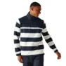Navy / white stripe