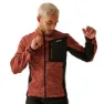Red ochre marl / black