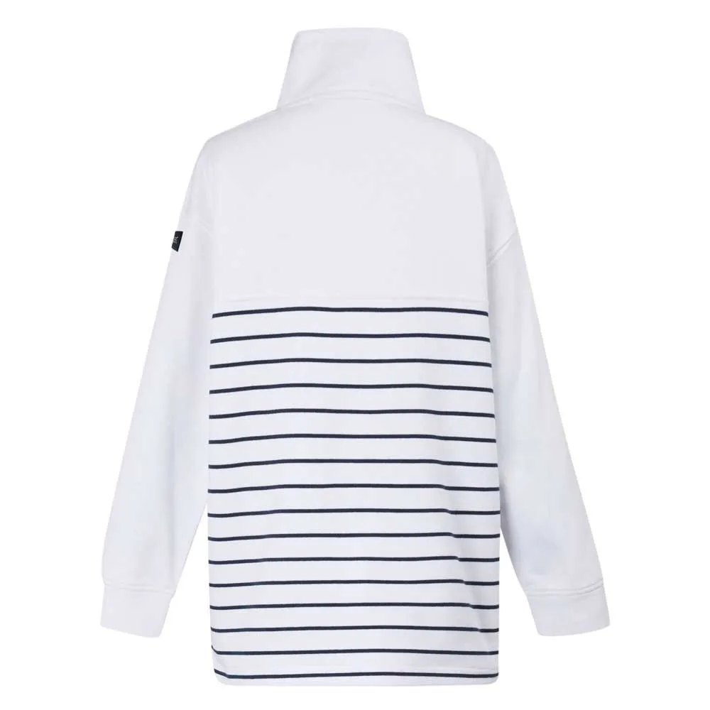 Regatta Bayletta Fleece Mit Halbem Reißverschluss, White / navy Regatta Bayletta Fleece Mit Halbem Reißverschluss, White / navy