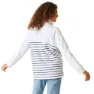 Regatta Bayletta Fleece Mit Halbem Reißverschluss, White / navy