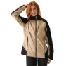 Warm taupe / black