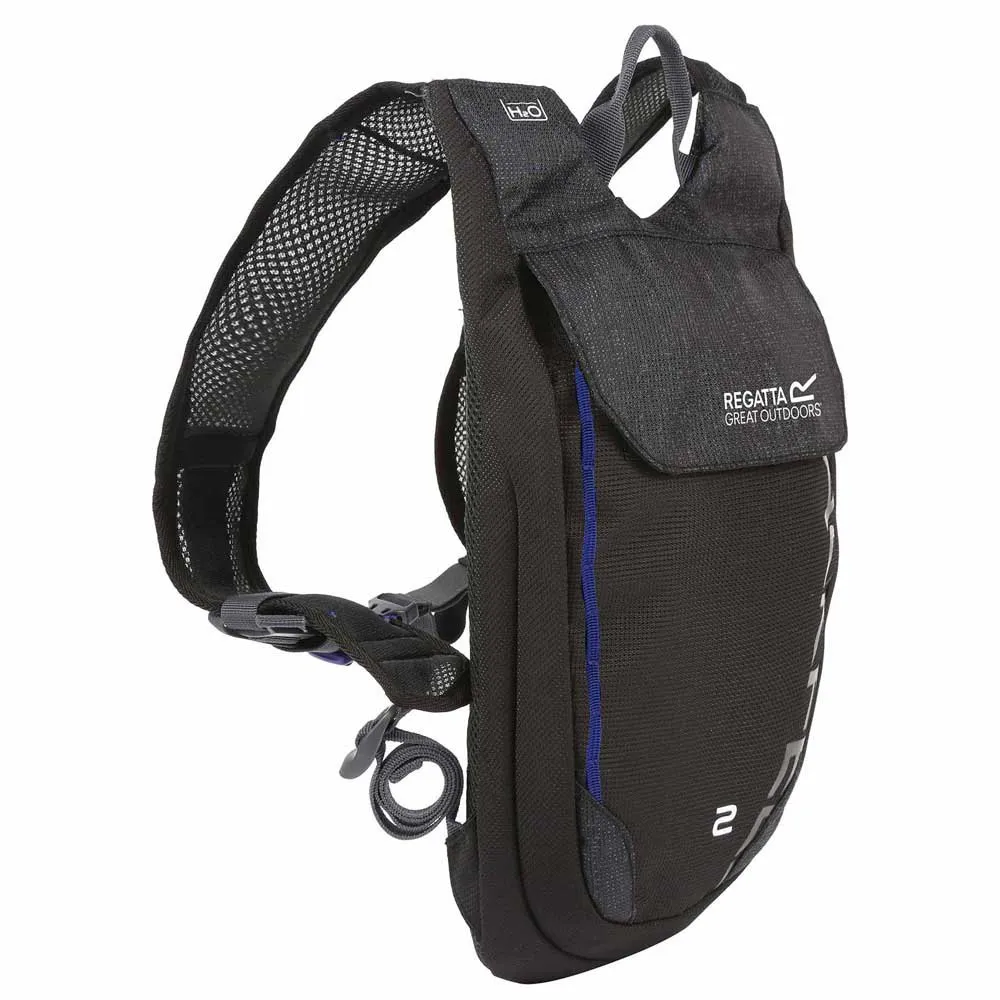 Regatta Blackfell Iii 2l Rucksack, Black / surf spray Regatta Blackfell Iii 2l Rucksack, Black / surf spray