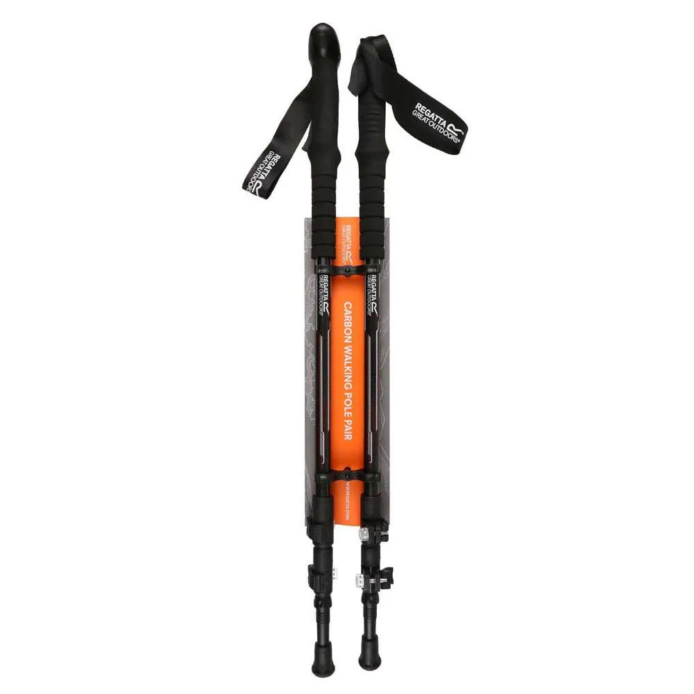 Regatta Carbon Walk Stöcke, Black, 80-135cm Regatta Carbon Walk Stöcke, Black, 80-135cm