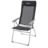 Regatta Colico Hard Armed Stuhl, Black, 105 x 65 x 48cm