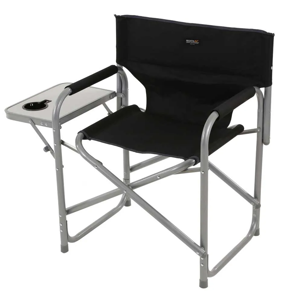 Regatta Directors Stuhl, Black / seal grey, One Size Regatta Directors Stuhl, Black / seal grey, One Size