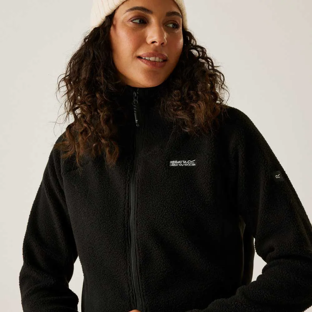Regatta Elinn Fleece Mit Durchgehendem Reißverschluss, Black Regatta Elinn Fleece Mit Durchgehendem Reißverschluss, Black