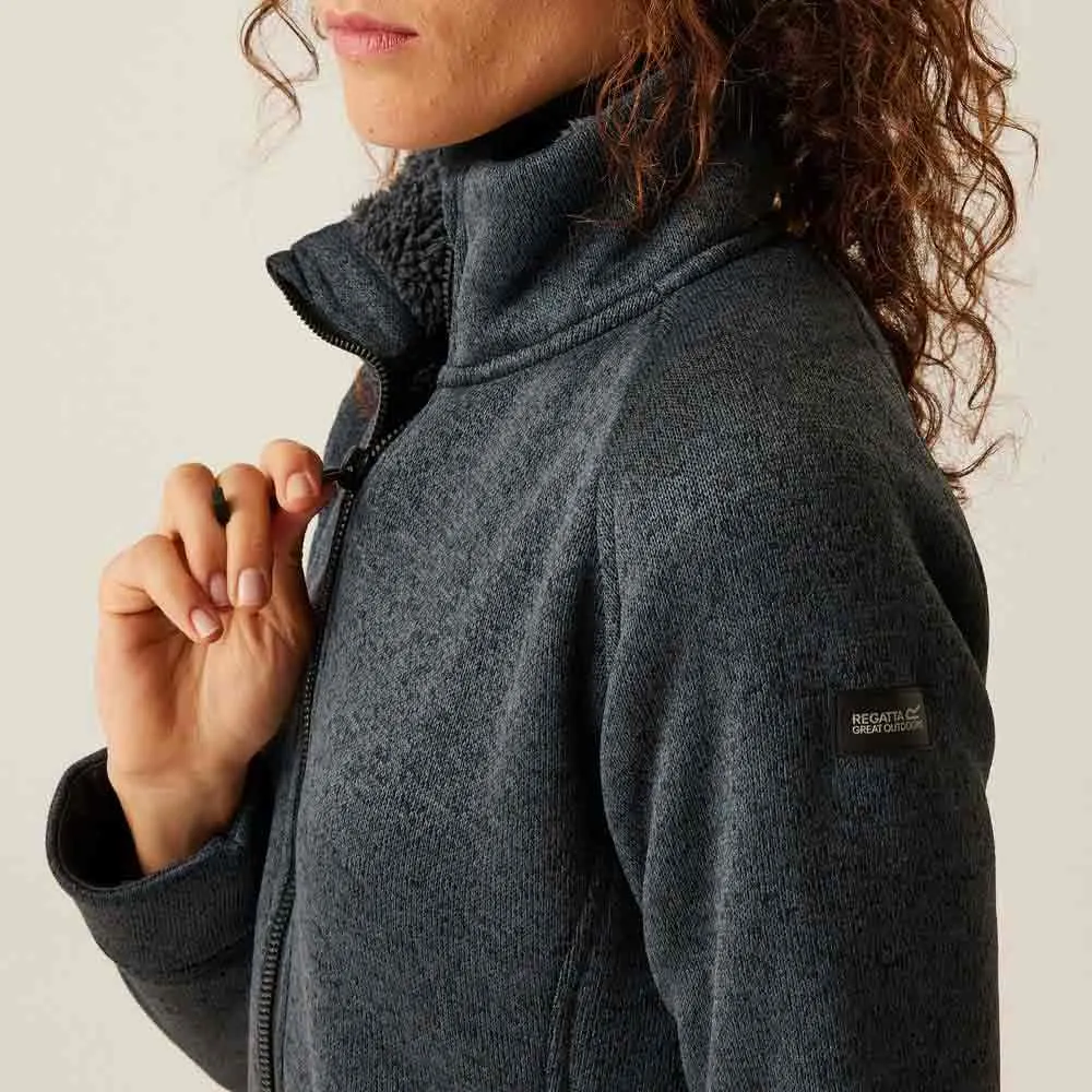 Regatta Emilide Longer Length Fleece Mit Durchgehendem Reißverschluss, Seal grey Regatta Emilide Longer Length Fleece Mit Durchgehendem Reißverschluss, Seal grey