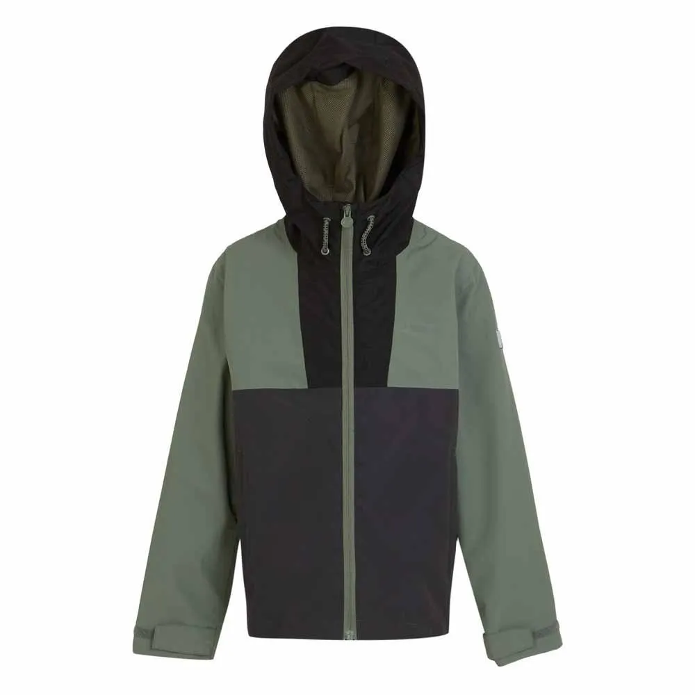 Regatta Hanleigh Jacke, Black / agave green, 7-8Y Regatta Hanleigh Jacke, Black / agave green, 7-8Y