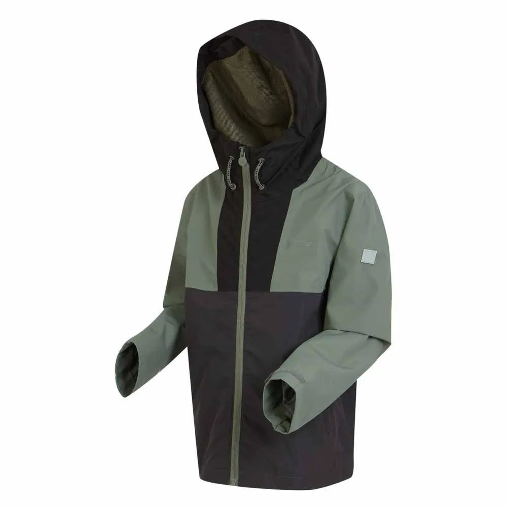 Regatta Hanleigh Jacke, Black / agave green, 7-8Y Regatta Hanleigh Jacke, Black / agave green, 7-8Y