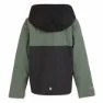 Regatta Hanleigh Jacke, Black / agave green, 7-8Y