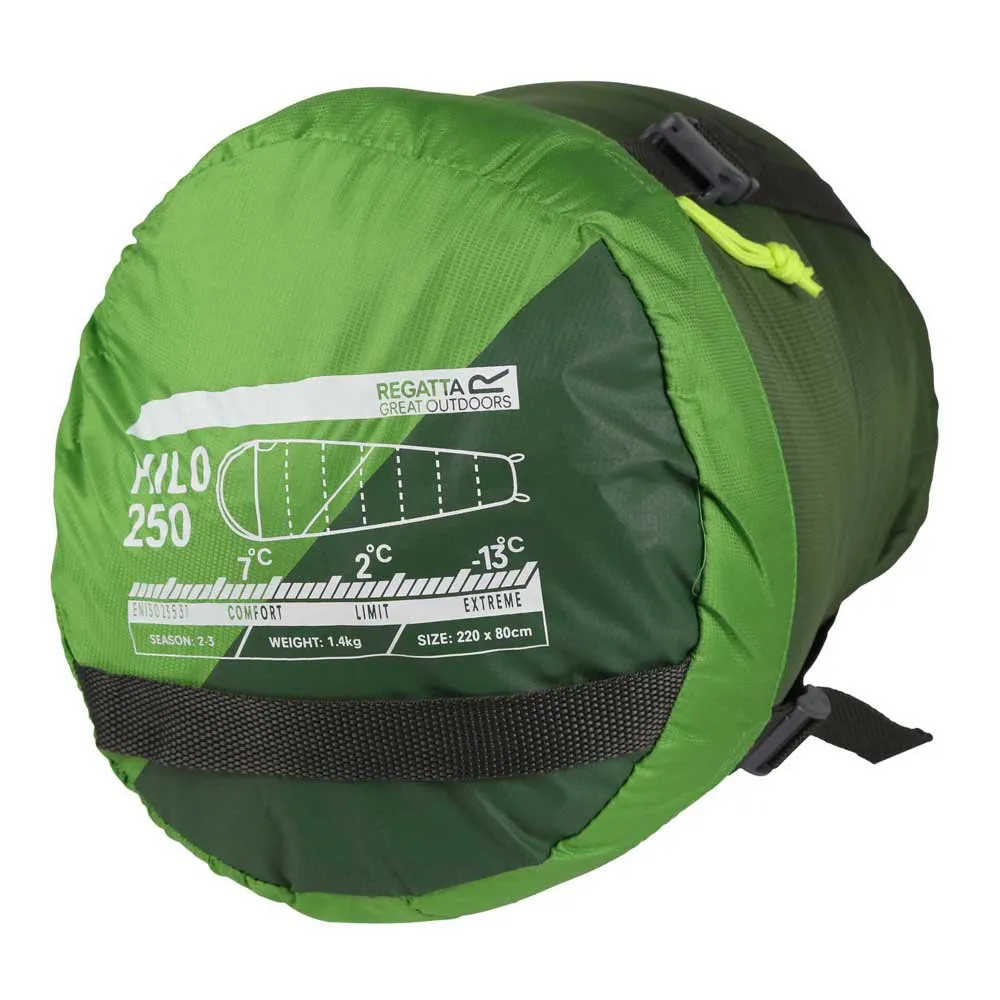 Regatta Hilo V2 250 Schlafsack, Extreme green / green Regatta Hilo V2 250 Schlafsack, Extreme green / green
