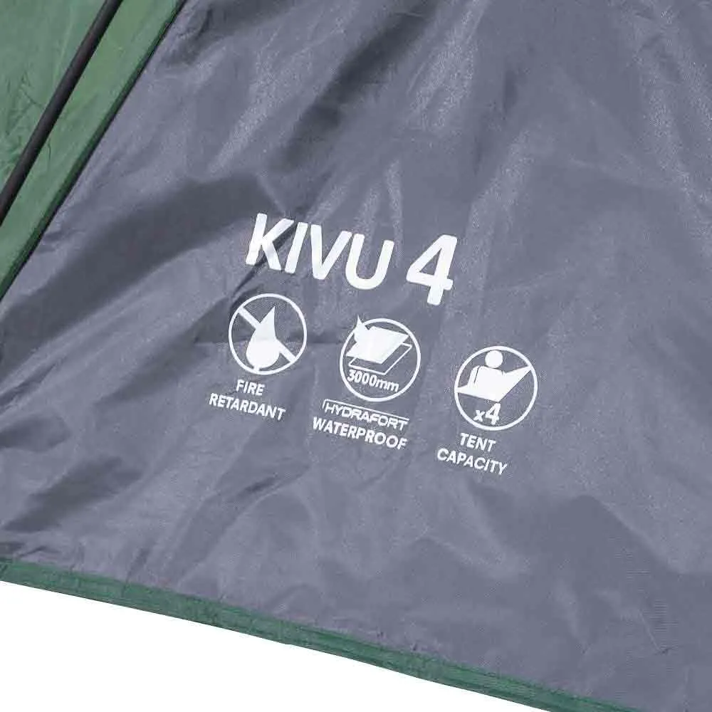 Regatta Kivu 4 V3 Zelt, Green pasture / ebony, 4PL Regatta Kivu 4 V3 Zelt, Green pasture / ebony, 4PL