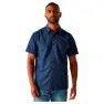 Regatta Mindanol X Kurzarmhemd Refurbished, Navy triangle point