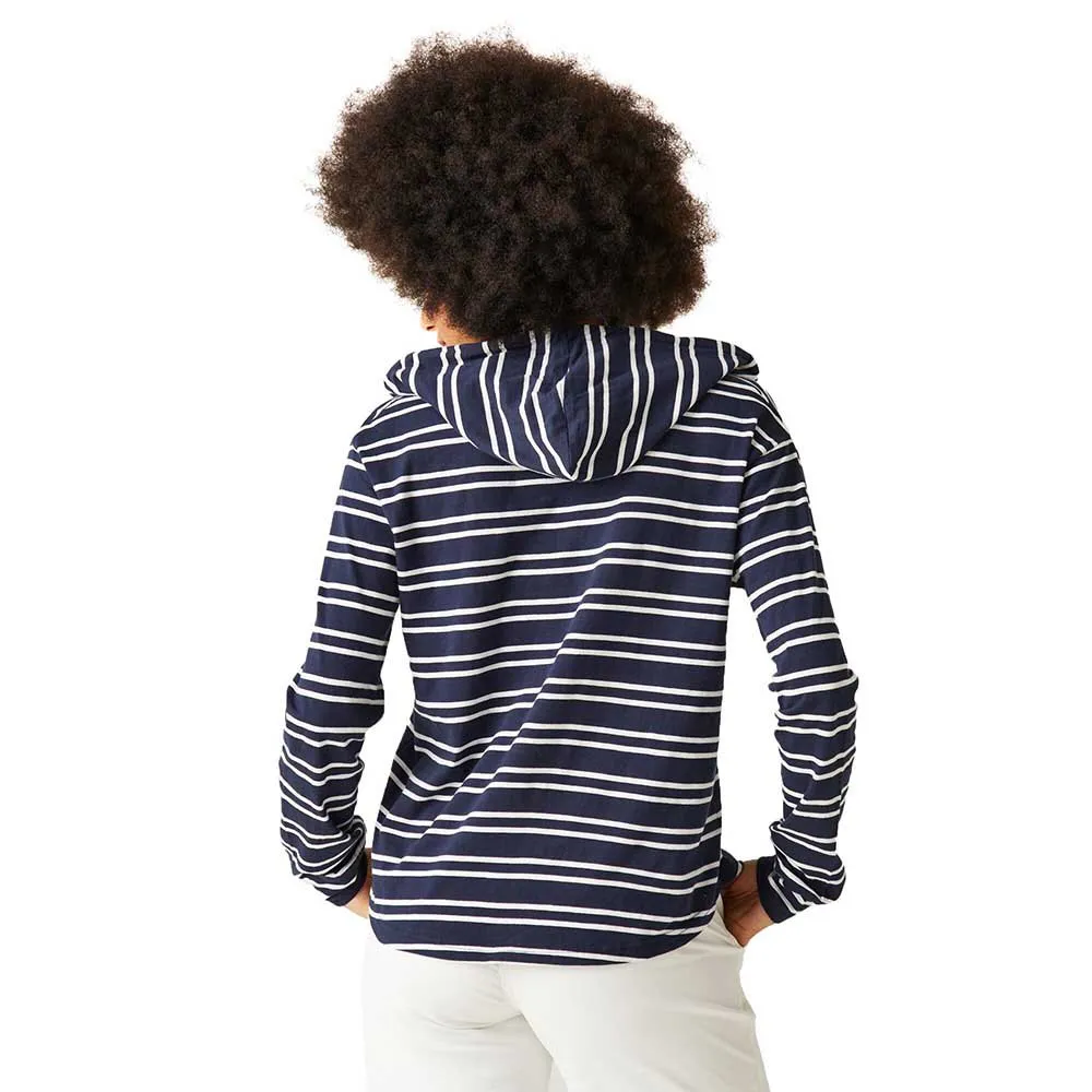 Regatta Minerve Langarm-t-shirt, Navy / white Regatta Minerve Langarm-t-shirt, Navy / white