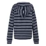 Regatta Minerve Langarm-t-shirt, Navy / white