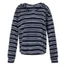 Regatta Minerve Langarm-t-shirt, Navy / white