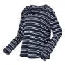 Regatta Minerve Langarm-t-shirt, Navy / white
