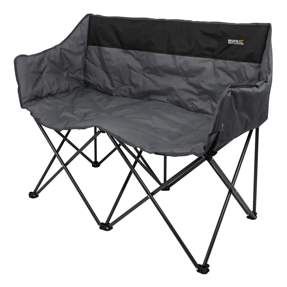 Regatta Navas Double Stuhl, Black / ebony grey / aluminium grey, One Size Regatta Navas Double Stuhl, Black / ebony grey / aluminium grey, One Size