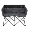 Regatta Navas Double Stuhl, Black / ebony grey / aluminium grey, One Size