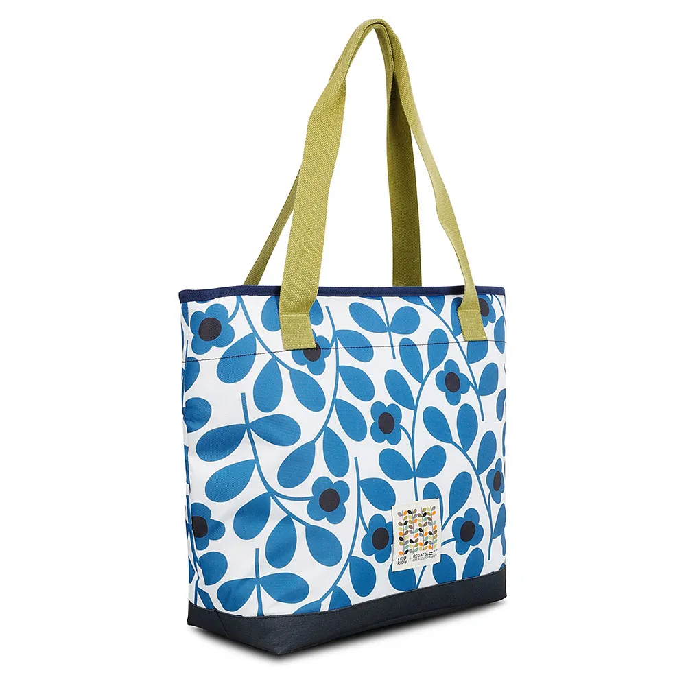 Regatta Orla Tote Weiche Tragbare Kühlbox, Jasmine flower blue, One Size Regatta Orla Tote Weiche Tragbare Kühlbox, Jasmine flower blue, One Size
