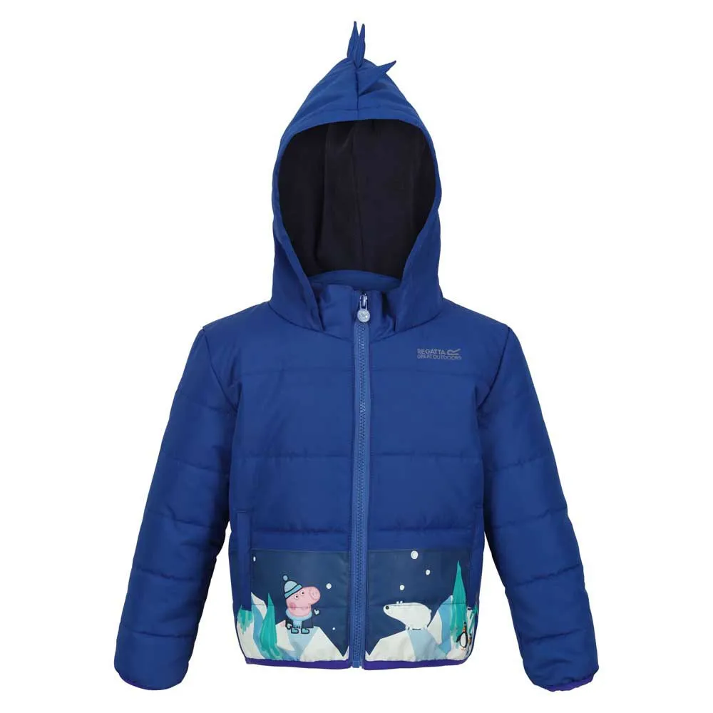 Regatta Peppa Pig Padded Jacke, Space blue, 3-4Y Regatta Peppa Pig Padded Jacke, Space blue, 3-4Y
