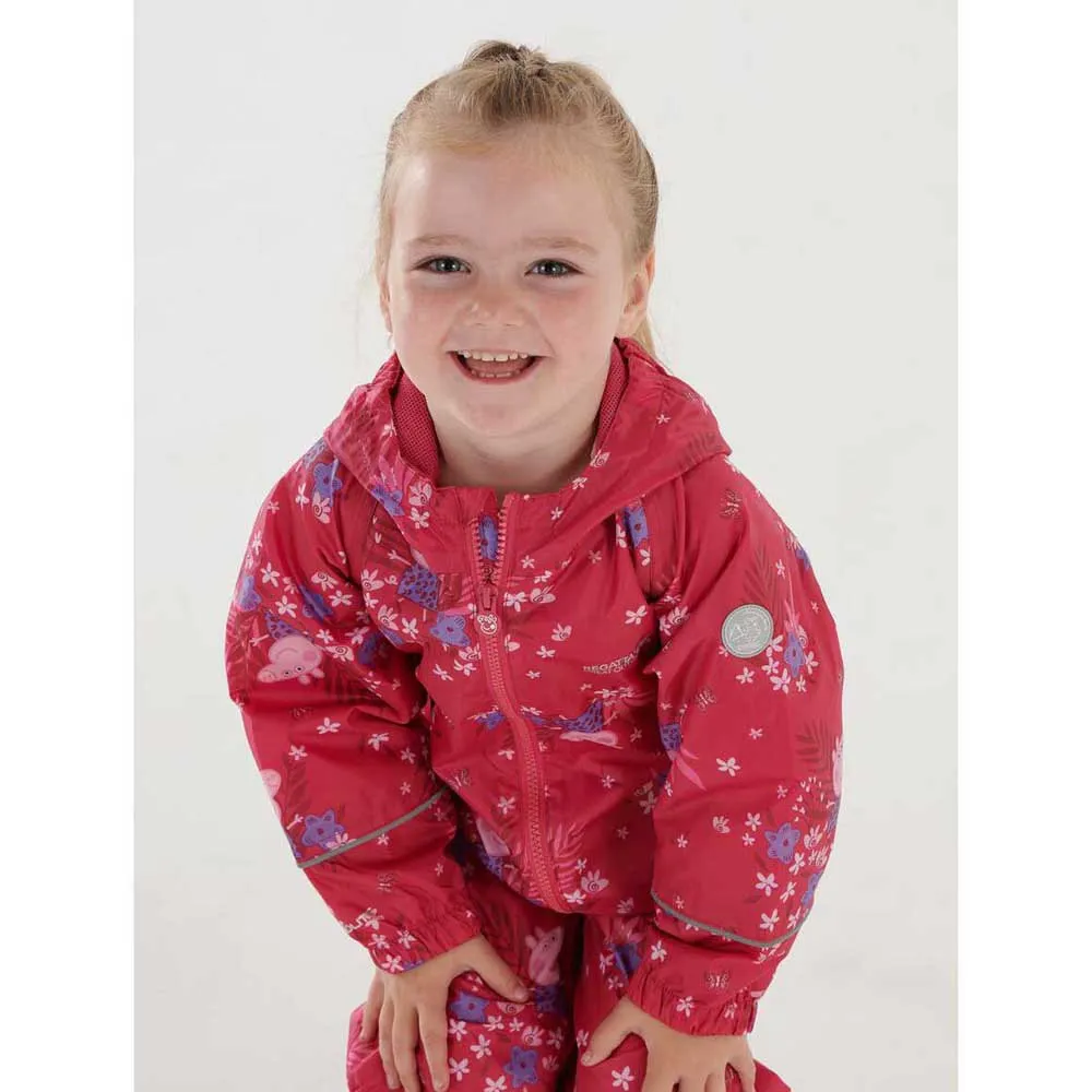 Regatta Peppa Pobble Overall, Pink fusion, 3-4Y Regatta Peppa Pobble Overall, Pink fusion, 3-4Y
