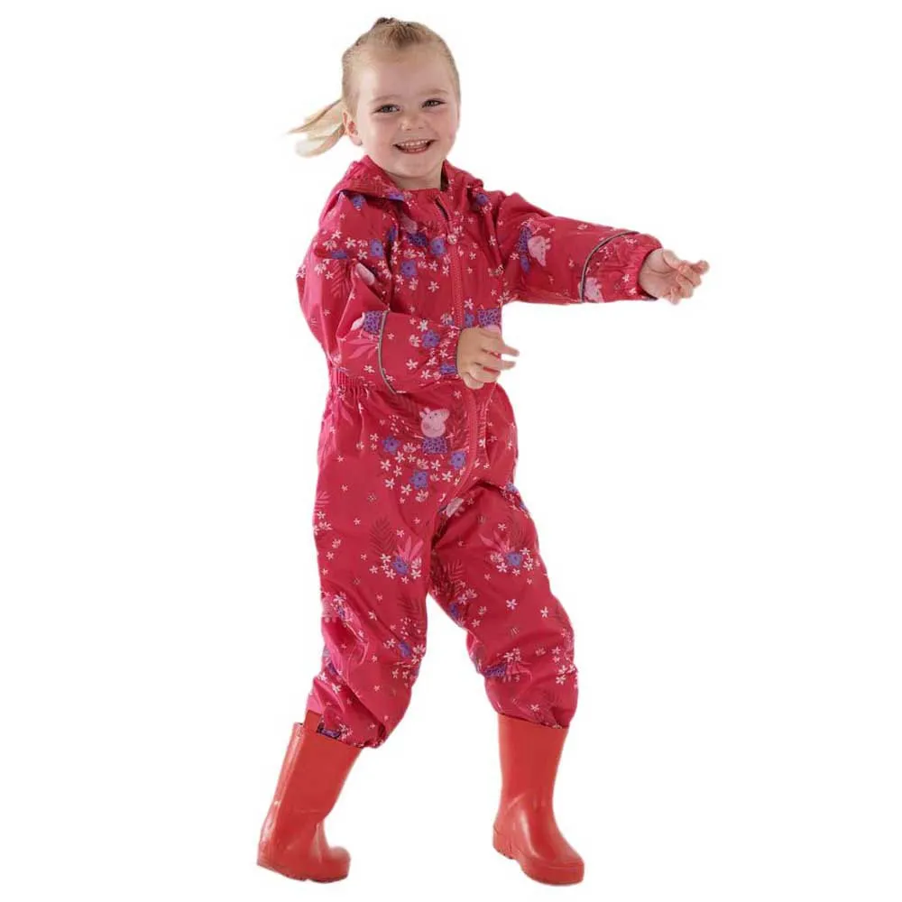 Regatta Peppa Pobble Overall, Pink fusion, 3-4Y Regatta Peppa Pobble Overall, Pink fusion, 3-4Y
