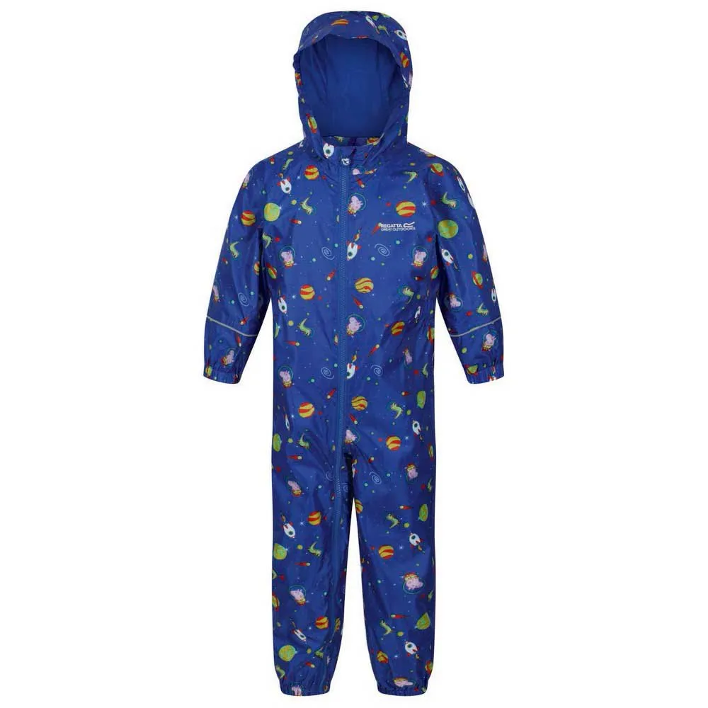 Regatta Peppa Pobble Overall, Surf spray, 18-24MON Regatta Peppa Pobble Overall, Surf spray, 18-24MON