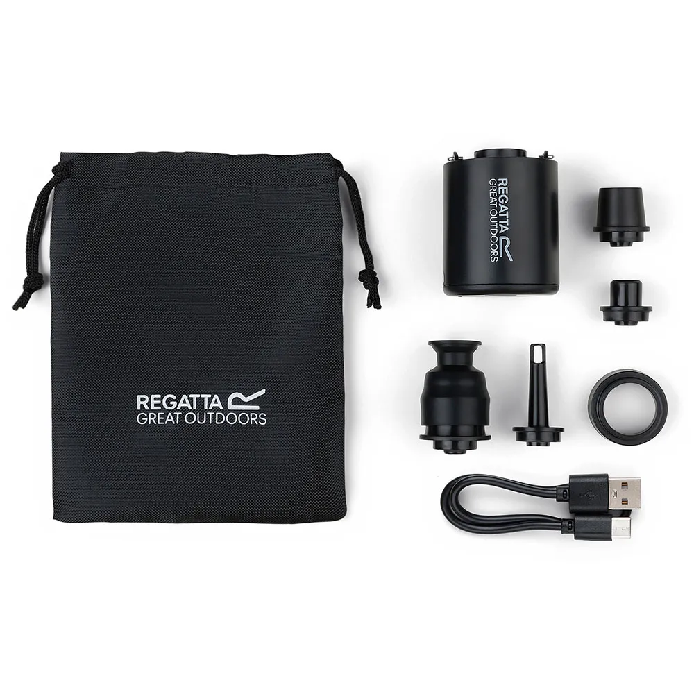 Regatta Recharge Mini Elektrische Luftpumpe, Black Regatta Recharge Mini Elektrische Luftpumpe, Black