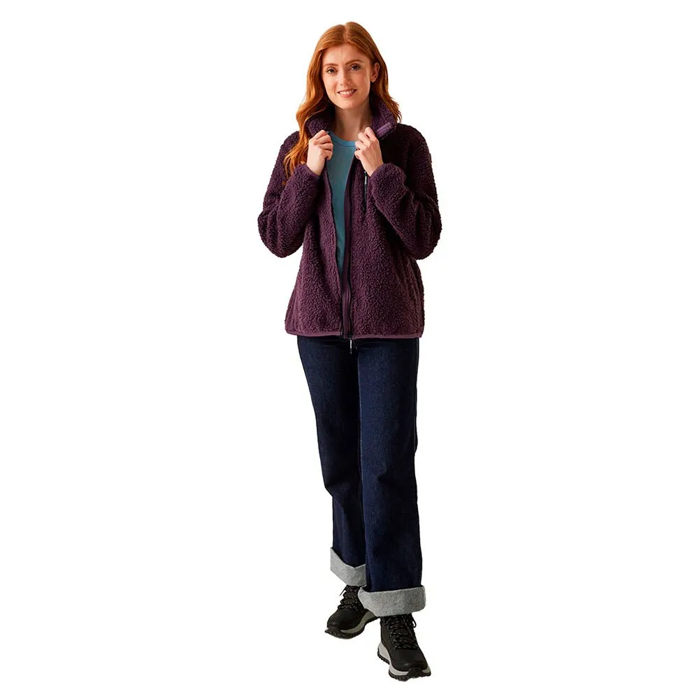 Regatta Ria Fleece Mit Durchgehendem Reißverschluss, Deep plum Regatta Ria Fleece Mit Durchgehendem Reißverschluss, Deep plum